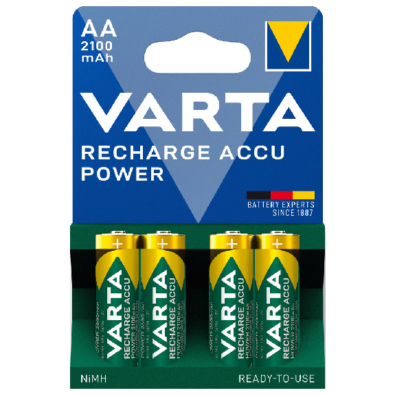 NiMH Akku, AA/Mignon/HR06, 1,2 V, 2.400 mAh-Beschreibung lesen