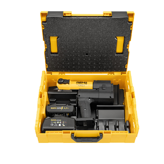 Akku Press 22V ACC Li-Ion Pressmaschine mit L-BOXX, 1x Akku + Ladegerät Akku Press 22V ACC Li-Ion Pressmaschine mit L-BOXX, 1x Akku + Ladegerät-Beschreibung lesen