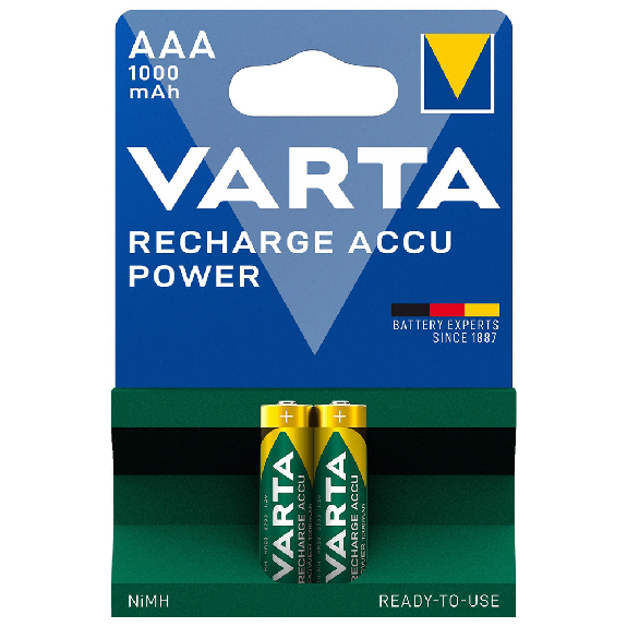 Akku-Batterie AAA/Micro, Ni/MH, 1,2 V, 800 mAh, 1 Stück-Beschreibung lesen