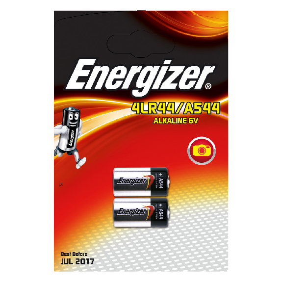 Alkaline Fotobatterie, 4LR44/A544, 6 V Alkaline Fotobatterie, 4LR44/A544, 6 V-Beschreibung lesen