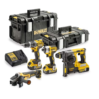 Akku Combo-Set mit 4 Werkzeugen, 18 V, 3x 5,0 Ah-Beschreibung lesen