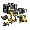 Akku Combo-Set mit 4 Werkzeugen, 18 V, 3x 5,0 Ah
