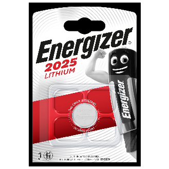 Lithium-Knopfzelle, CR2025, 3 V, 170 mAh-Beschreibung lesen