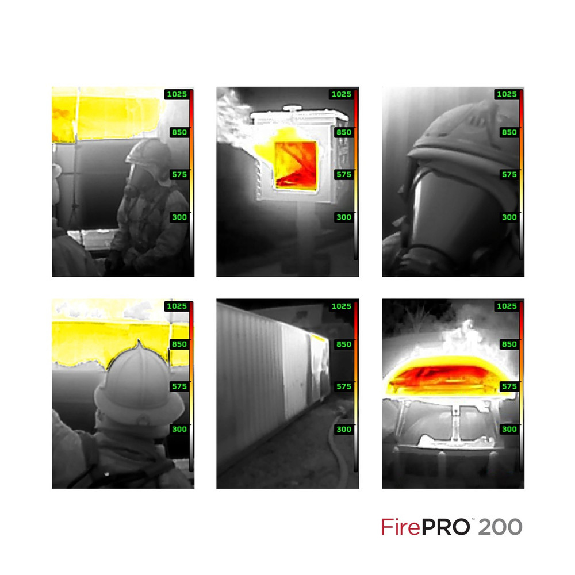 Wärmebildkamera FirePRO 200, inkl. Ladeschale-Beschreibung lesen