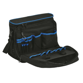 Werkzeugtasche aus Nylon mit Laptopfach-Beschreibung lesen
