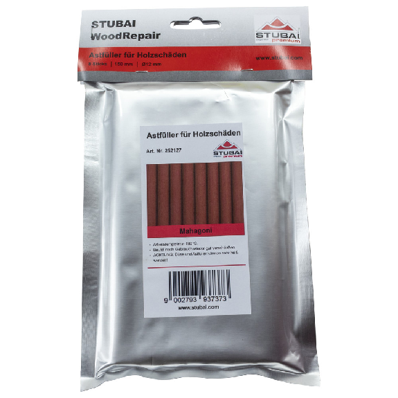 Sac compact Stubai WoodRepair, acajou, 8 bâtons-Leggi tutto