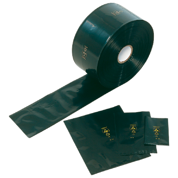 Sac d'emballage Warbier Carbostat, ESD, 300 x 400 mm-Leggi tutto