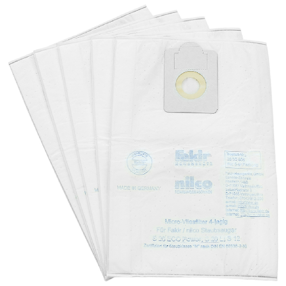 Staubsaugerbeutel aus Micro-Vlies Staubsaugerbeutel aus Micro-Vlies-Beschreibung lesen