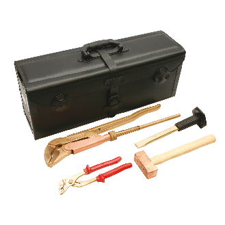 Werkzeugtasche aus Rindleder 610 x 230 x 180 mm-Beschreibung lesen