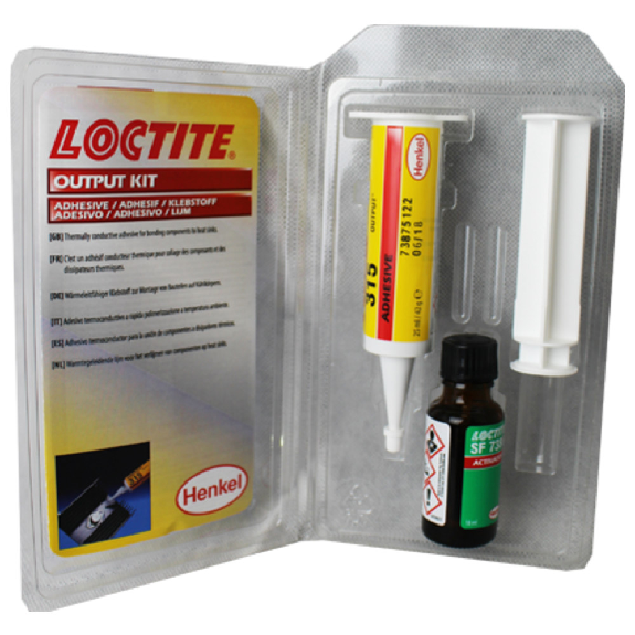 Methacrylat Wärmeleitkleber Output-Set, Typ 315, 25 ml-Beschreibung lesen