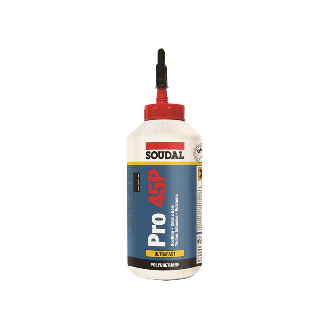 Holzleim Pro 45P / PU Kleber mit Wasserfestigkeit D4 | 750ml Flasche-Beschreibung lesen