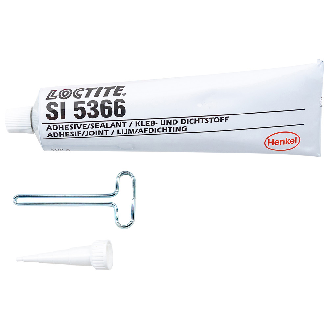 1K Silikon Kleb- und htstoff  SI 5366, klar, Tube 100 g-Beschreibung lesen