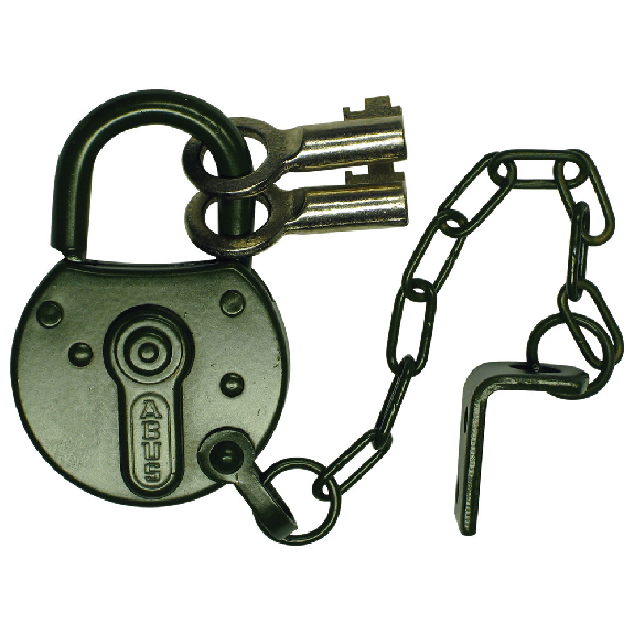 Abus hangschloss army ezers bundeswehr olive avec chaîne, diamètre 40 mm-Leggi tutto