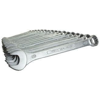 Ringmaulschlüssel-Satz, DIN 3113, , 17-teilig, 6-22 mm-Beschreibung lesen