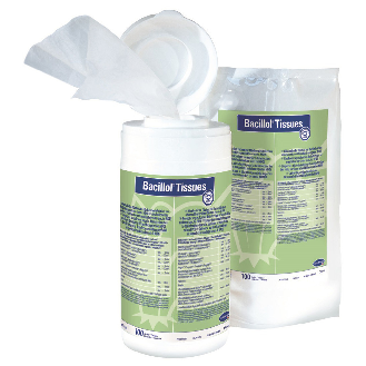 Schnell-Desinfektionstücher Bacillol-Tissues-Beschreibung lesen