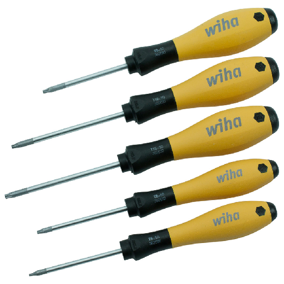 Torx-Schraubendreher Set SoftFinish, 5-teilig, ESD-Beschreibung lesen