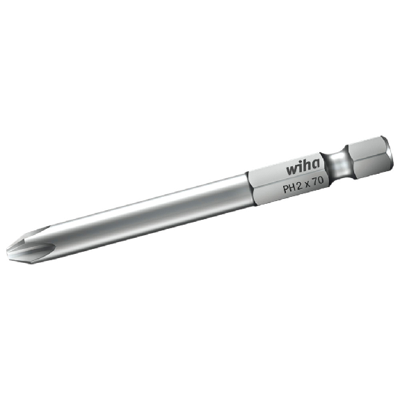 Standard-Bit, Phillips, Form E6,3, PH1, 50 mm Standard-Bit, Phillips, Form E6,3, PH1, 50 mm-Beschreibung lesen