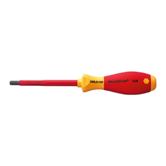 Wiha Softfinish Electric 323N, 5,0 mm, 75 mm-Lire la description