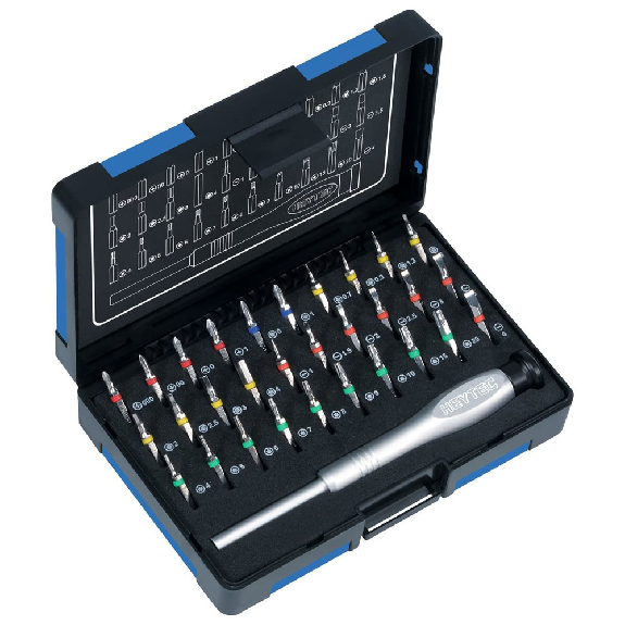 Heyco Fine Mechanic-bit Set, 31 parties-Lire la description