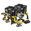 Akku Combo-Set mit 6 Werkzeugen, 18 V, 3x 4,0 Ah Akku