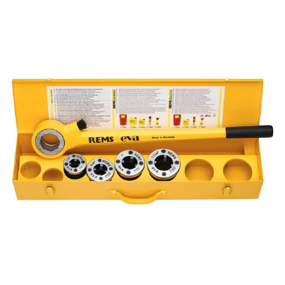 REMS EVA Set R 1/2 - 1 1/4 "/ Hand - Calle de coupe Calle de filetage - Cutter de filetage-Lire la description