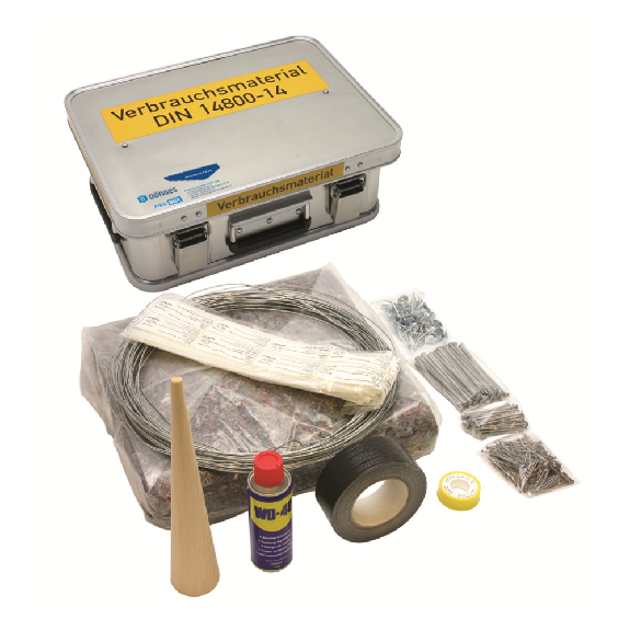 Verbrauchsmaterialkasten DIN 14800-VMK, komplett in FireBox Verbrauchsmaterialkasten DIN 14800-VMK, komplett in FireBox-Beschreibung lesen
