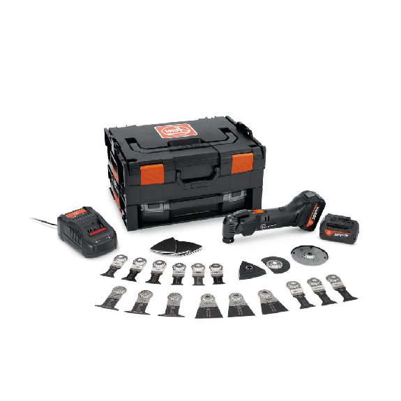 Multier AMM500PLUS BLACK mit Zubehör inkl. 2x 4.0 Ah Akkus und Ladegerät-Beschreibung lesen