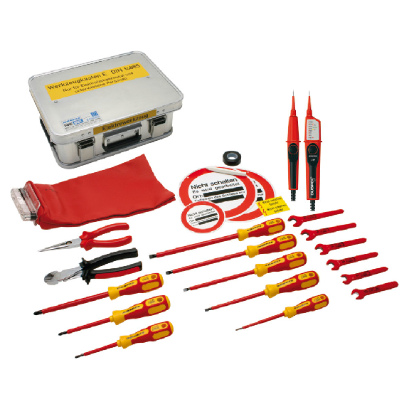Elektrowerkzeug DIN 14885, mit Schaumeinlage, 400 x 300 x 150 mm-Beschreibung lesen