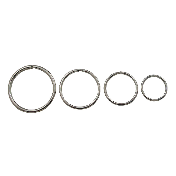 Schlüsselringe, silber, Ø 25 mm, 10 Stück Schlüsselringe, silber, Ø 25 mm, 10 Stück-Beschreibung lesen