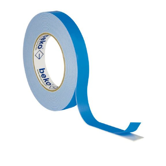 BEKO MIRROR ADHÉSIVE TOUDE 19 mm x 10 m - ruban adhésif à double faces-Leggi tutto