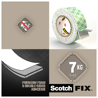 Scotch-Fix Innenmontageband 4496G-1915-P, 19 mm x 1,5 m-Beschreibung lesen