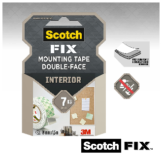 Scotch-Fix Innenmontageband 4496G-1915-P, 19 mm x 1,5 m-Beschreibung lesen