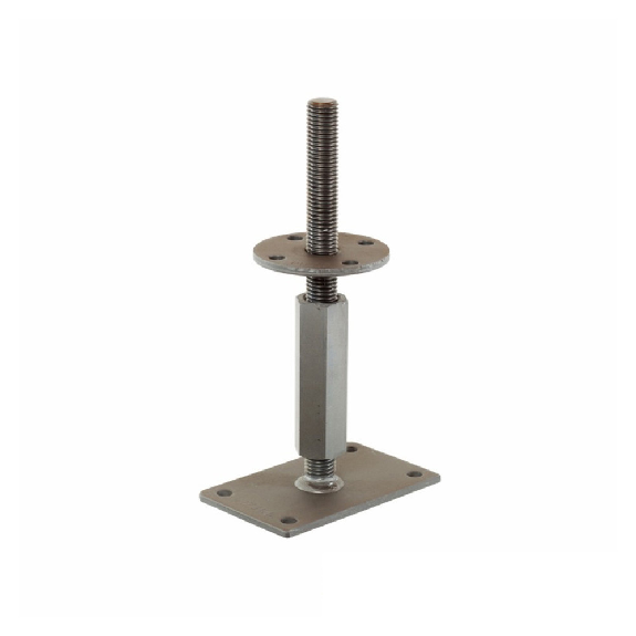 Ptenträger M24 x 110 mm Höhen verstellbar 142 - 207 mm mit Gewinde-Beschreibung lesen