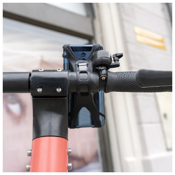 Handy-Halterung City Bike, für Fahrräder, schwarz-Beschreibung lesen