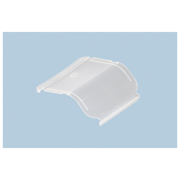 Couvercle hünersdorff pour boîte visuelle en PP, transparent, pour la taille 2, 165 x 100 mm-Lire la description
