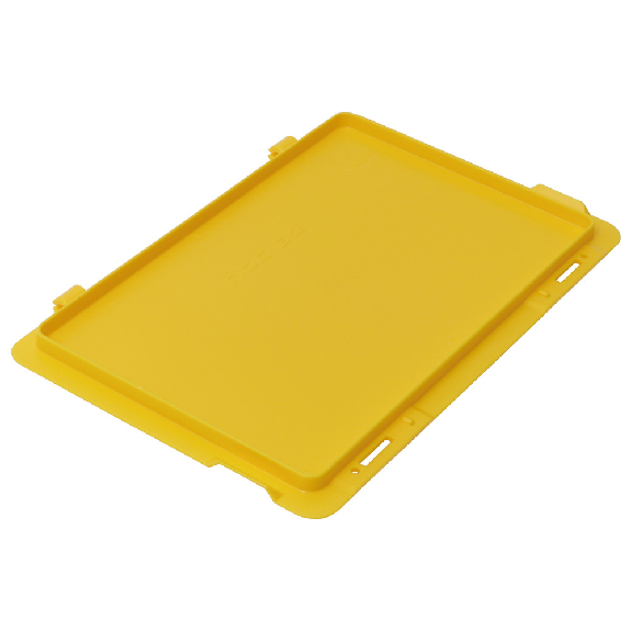 Scharnierdeckel für Lagerbehälter, ESD, 300 x 200 mm, gelb Scharnierdeckel für Lagerbehälter, ESD, 300 x 200 mm, gelb-Beschreibung lesen