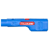 Coax-Stripper No. 1 F Plus, blau/rot