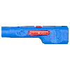 Coax-Stripper No. 1 F Plus, blau/rot