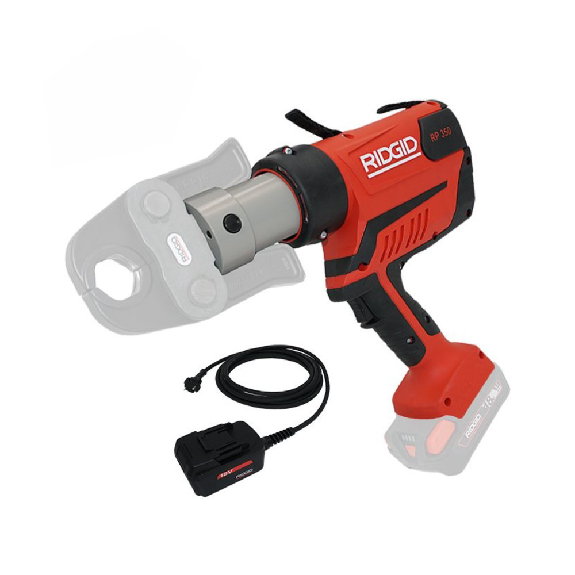 Pressmaschine RP 350-C ohne Backen, mit Netzteil 230V, im Koffer-Beschreibung lesen