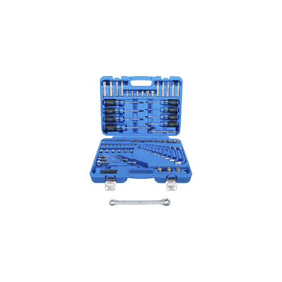 Werkzeugsortiment, 6,3 mm (1/4") + 12,5 mm (1/2"), E- / T-Profil, 84 tlg.-Beschreibung lesen