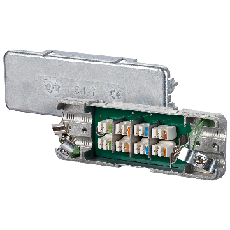 Kabelverbinder Cat. 7, IP20, 4 x 2-Beschreibung lesen
