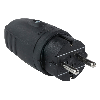 SCHO-Gummistecker, IP44, schwarz SCHO-Gummistecker, IP44, schwarz