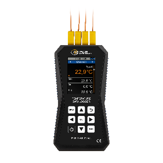 PCE Instruments 4-Kanal Temperaturdatenlogger für Thermoelemente PCE-T 420 |8 Thermoelementtypen anschließbar-Beschreibung lesen