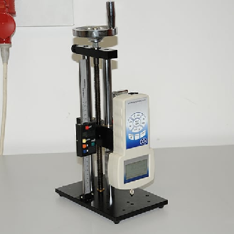 Teststand PCE-FTS50 | max. Kraftbereich 500 N | mit digitaler Messweganzeige-Beschreibung lesen
