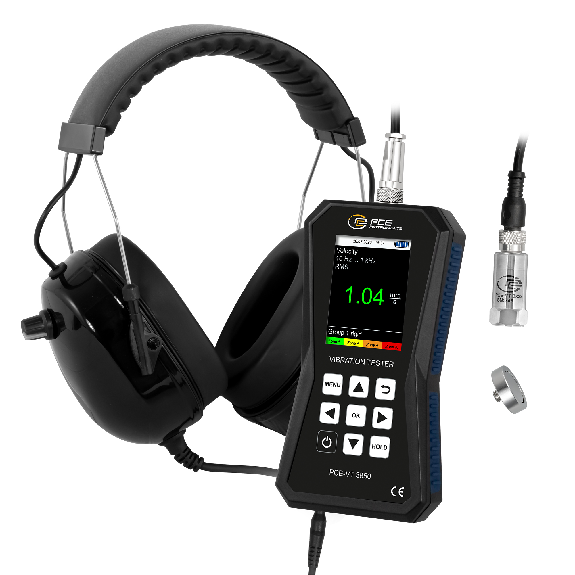 PCE Instruments Vibrometro con data logger PCE-VT 3850-Leggi tutto