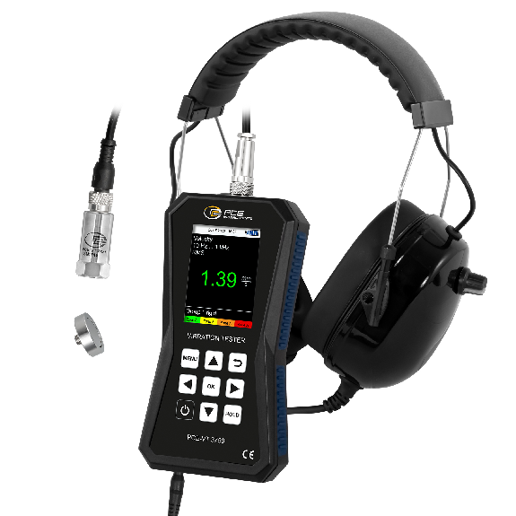 PCE Instruments Analyseur de vibration PCE-VT 3750-Lire la description
