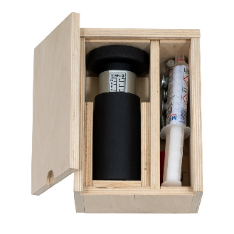 PCE Instruments Haftfestigkeitsmesser  PCE-TAT 10 |Brechkraft: 200 kg | der Dollies: 15,1 mm ( 1) und 19,5 ( 2)-Beschreibung lesen