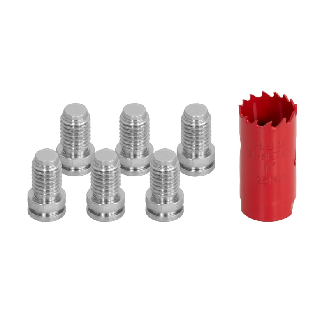 PCE Instruments Haftfestigkeitsmesser  PCE-TAT 10 |Brechkraft: 200 kg | der Dollies: 15,1 mm ( 1) und 19,5 ( 2)-Beschreibung lesen