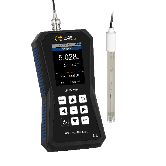 PCE Instruments pHMetro di alta precisione PCE-PH 228-Leggi tutto