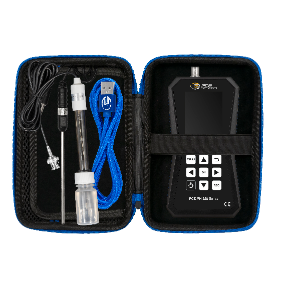 PCE Instruments pHMetro di alta precisione PCE-PH 228-Leggi tutto